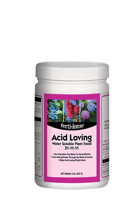 FERTILOME ACID LOVING WATER SOLUBLE PLANT FOOD 31-11-11 | Green House and Garden Supply