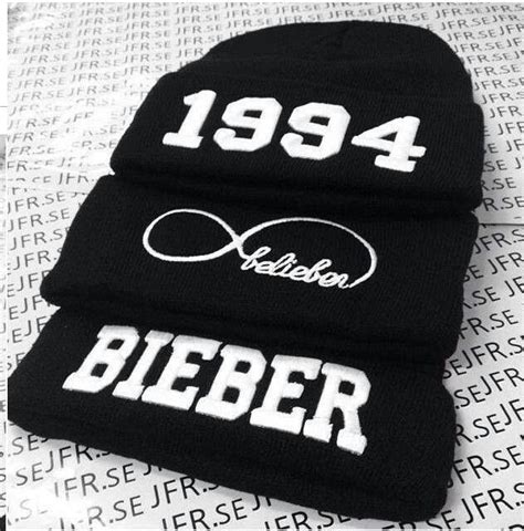 1994 beanie Belieber beanie Bieber beanie | Justin bieber outfits, Justin bieber hoodie, I love ...