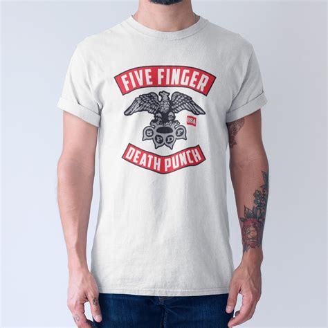 Five Finger Death Punch T-Shirt, 5FDP Logo Tee Shirt, Metal Merch – Metal Merch T-Shirts | Metal ...