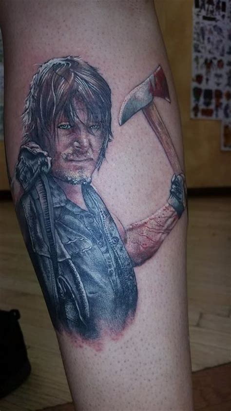 Daryl Dixon Portrait by Tyler Williams : Tattoos