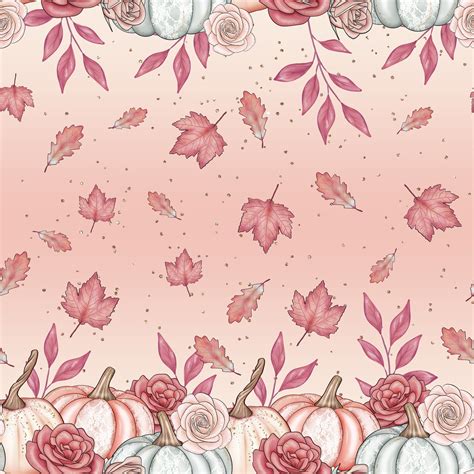 Fall Leaves, Pumpkin Border – AVVÁ Boutique