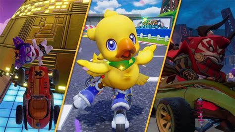 Chocobo GP characters – see you on the track