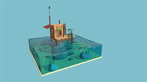 WaterDiorama - 3D model by iggymodels [bc7bbc6] - Sketchfab