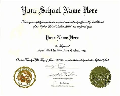 30 Printable High School Diploma