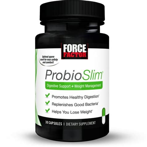 ProbioSlim Probiotic and Weight Loss Supplement for Women and Men with ...