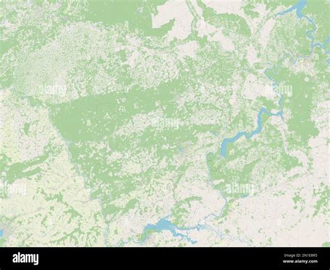 Udmurt, republic of Russia. Open Street Map Stock Photo - Alamy