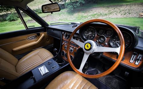 Ferrari 365 GT Interior Wallpaper,HD Cars Wallpapers,4k Wallpapers ...