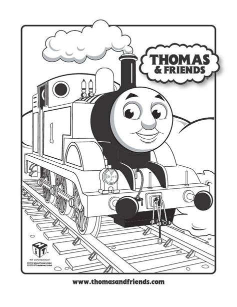 Thomas and Friends Coloring Pages | Train coloring pages, Birthday coloring pages, Thomas the train