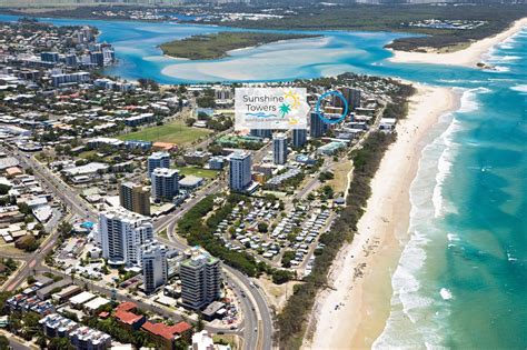 Maroochydore, Sunshine Coast - Cotton Tree - Sunshine Towers