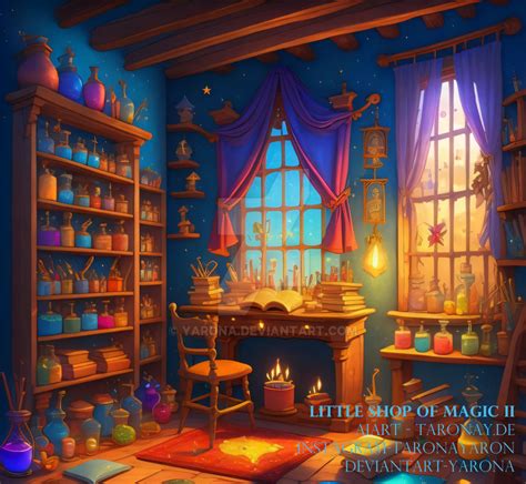 Little Shop of Magic II by Yarona on DeviantArt