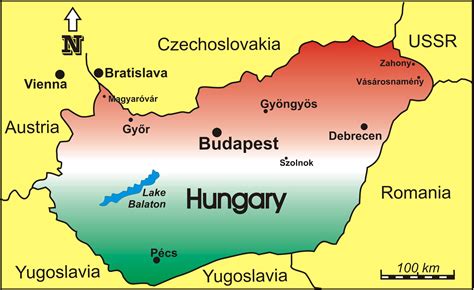 Hungary Map With Cities: A Comprehensive Guide - Map of Counties in Arkansas