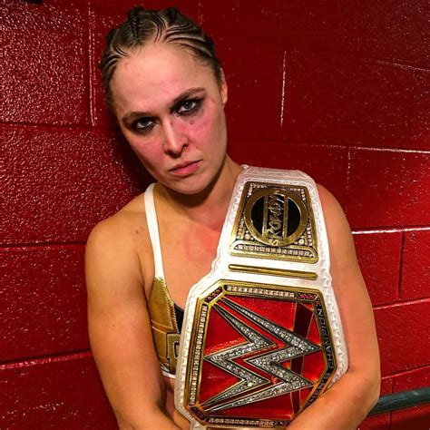 #AndStill the Raw Women’s Champion, @rondarousey! #RoyalRumble Ronda ...