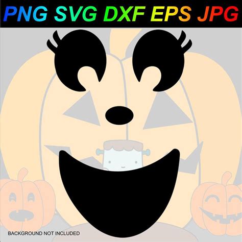 Happy Ghost Face Halloween Fall PNG SVG DXF Eps Jpg - Etsy