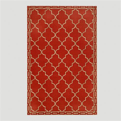 Red Floor Tile Indoor-Outdoor Rug | Outdoor flooring, Indoor outdoor ...