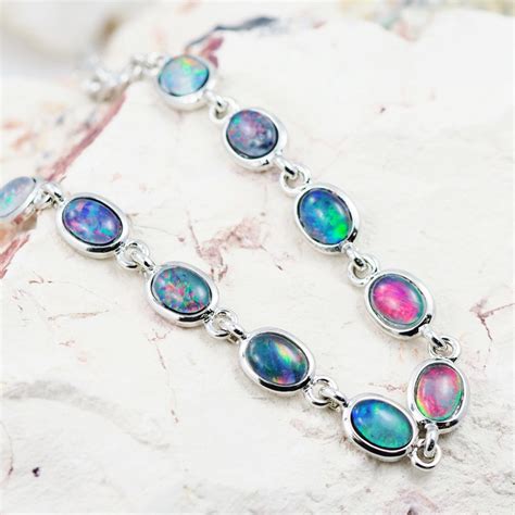 Modern Opal Triplet Bracelet WS 1021