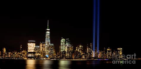 New York City 9-11 Tribute Photograph by Anthony Totah - Pixels