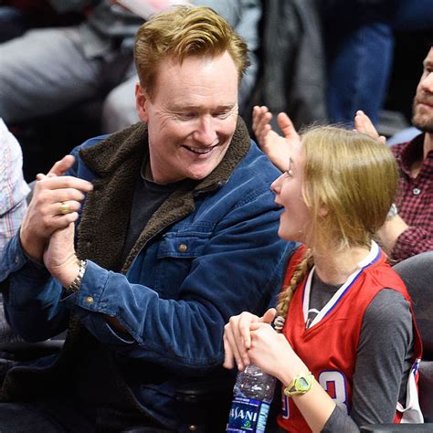 Conan O'Brien and Kids at the Clippers Game January 2016 | POPSUGAR ...