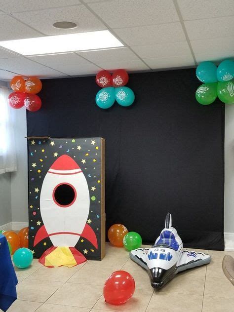 Camping Theme Party Decorations Outer Space 21 Ideas | Space party ...