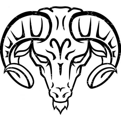 Aries Symbol Drawing | tunersread.com