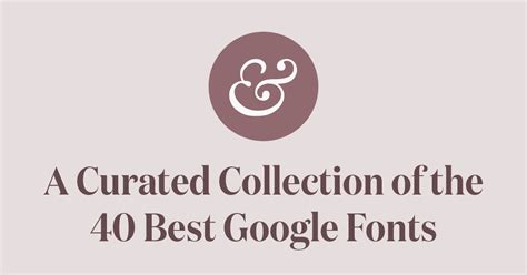 Fonts collection google font - petlasopa