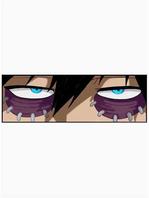 "MHA Dabi Eyes" Sticker by peapod-designs | Redbubble