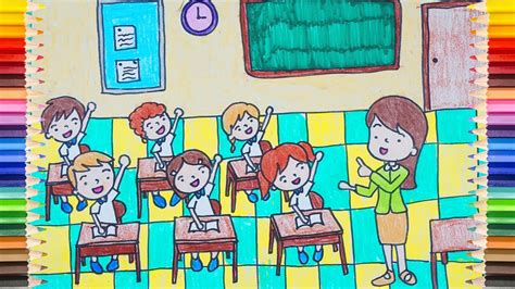 Simple Classroom Drawing