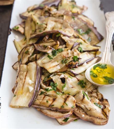 Italian Grilled Eggplant - A simple tasty Italian Appetizer