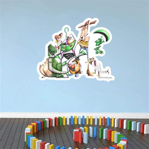 Wall Decal Vinyl Sticker Toy Story by Fuenmayor Art | Decalmania USA