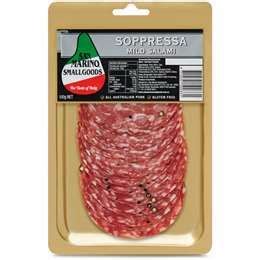 San Marino Sopressa Mild Salami 100g | Woolworths | Mild cheese, Salami, Prosciutto