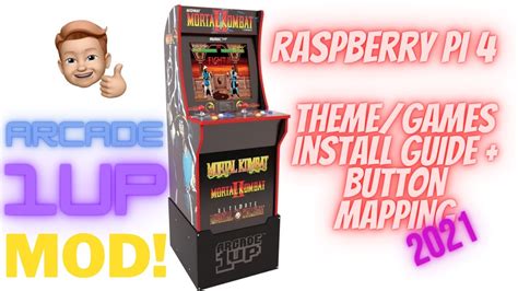 Arcade1Up Mod - Theme/Game Install Guide - Button Map Config 2021 - YouTube