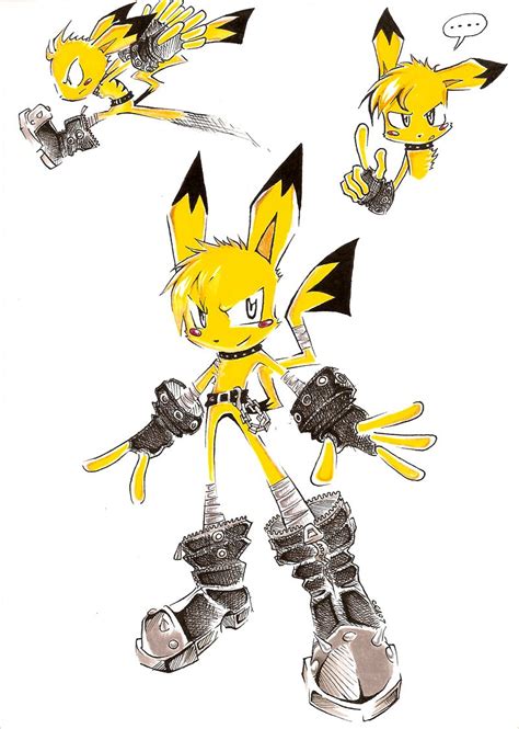 pikachu sonic style by gearthehedgehog on deviantART | Pikachu, Sonic ...