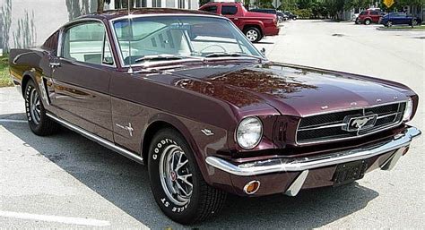 1965 Mustang Paint Colors