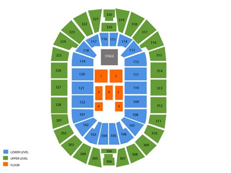 BOK Center Seating Chart | Cheap Tickets ASAP