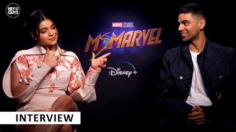 Ms. Marvel - Iman Vellani & Rish Shah on the show's empowering message ...