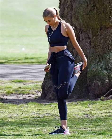 Arabella Chi - Workout candids in the park in London-09 | GotCeleb