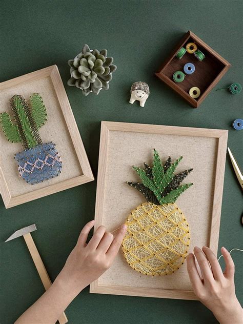 RM Studio DIY Pineapple String Art Kit | The Best Craft Kits For Adults ...