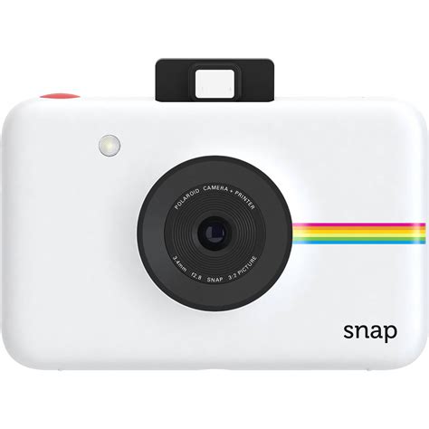 Polaroid Snap Instant Digital Camera (White) POLSP01W B&H Photo