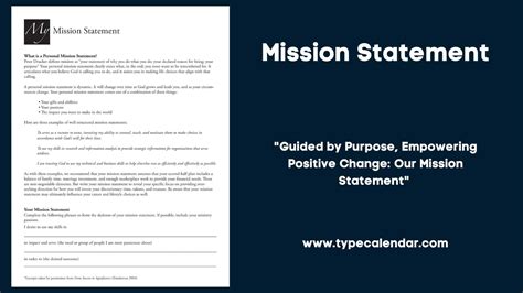 School Mission Statement Generator