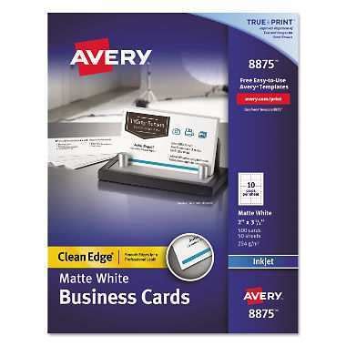 50 Free Avery Business Card Template 8875 Layouts by Avery Business Card Template 8875 - Cards ...