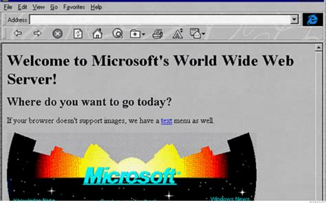 Microsoft - Here's what your favorite websites looked like 20 years ago - CNNMoney