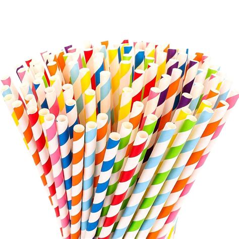 Paper Printed Juice Straw, For Event and Party Supplies at Rs 2.27 ...