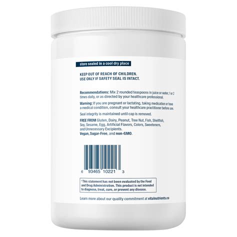 Glutamine Powder | Best Glutamine Powder Supplements | Vital Nutrients