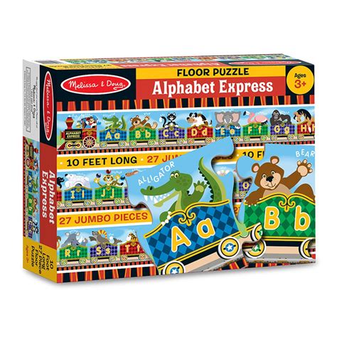 Alphabet Express Floor Puzzle - LCI4420 | Melissa & Doug | Puzzles ...