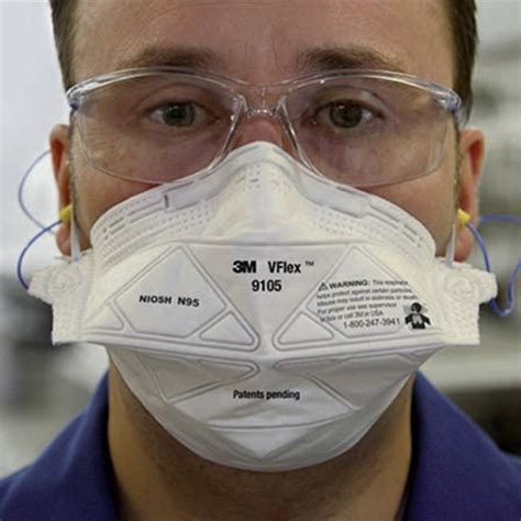 3M VFlex™ #9105 N95 Respirator - 50 per Box - Medical Warehouse