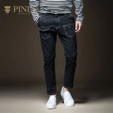 Fake Designer Clothes Clothes Direct Selling Jeans Men Pinli Pin Autumn New Men's Printed Small ...