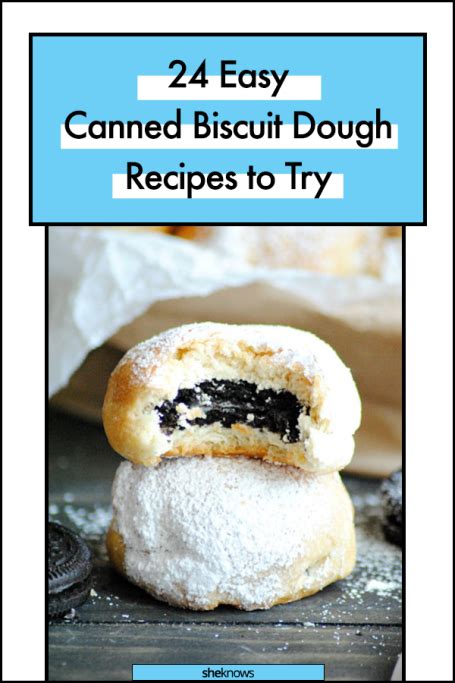 Canned Biscuit Dough Recipes: Baked Deep-Fried Oreos #cookies #dessert ...