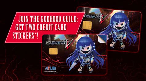 Atlus offering SMT V: Vengeance Nahobeeho Credit Card Stickers - Siliconera