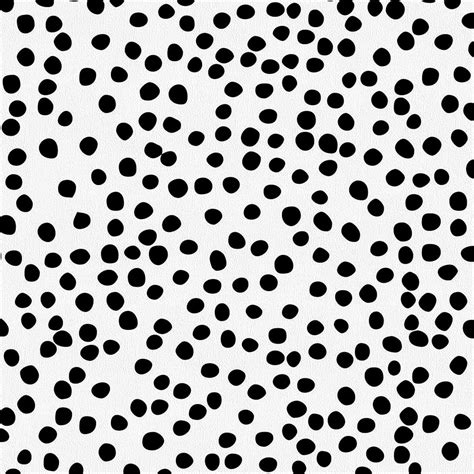 Jeweluck Black and White Peel and Stick Wallpaper Dot Contact Paper 17.7inch×118.1inch Modern ...