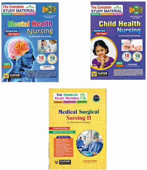 BSc Nursing Books 2023: 1st, 2nd, 3rd 4th Year [PDF], 54% OFF