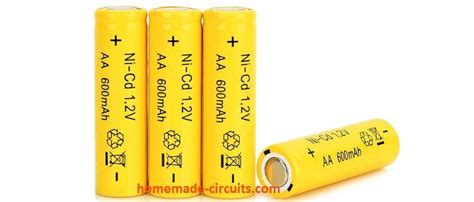 Simple Ni-Cd Battery Charger Circuits Explored - Homemade Circuit Projects